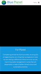Mobile Screenshot of blue-planet.com